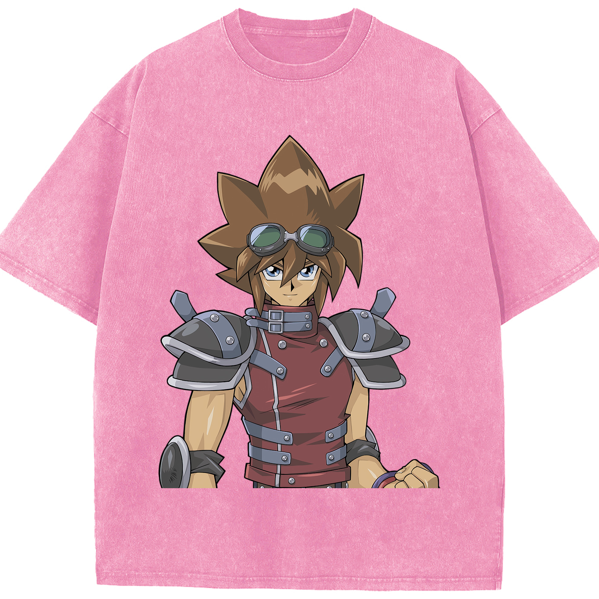 （画像用） 遊☆戯☆王 Yu-Gi-Oh! 綿100% ヴィンテージ風 半袖Tシャツ（フロントプリント）